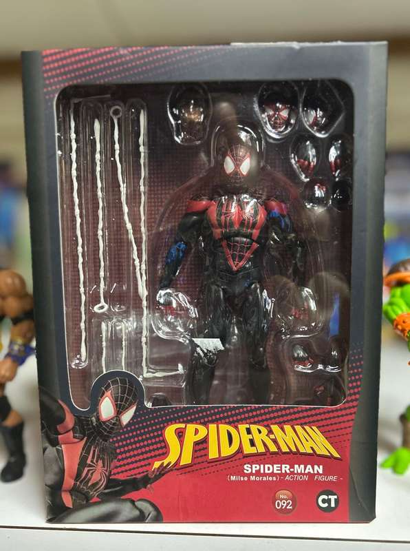 CT TOYS MILES MORALES SPIDER-MAN SPIDERMAN ACTION FIGURE MARVEL