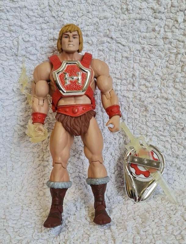 Thunder Punch He-man Classics Heman Masters Of The Universe Motuc motu