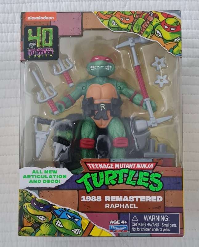 Teenage Mutant Ninja Turtles Remastered Nickelodeon Walmart Exclusive TMNT vintage STYLE Playmates