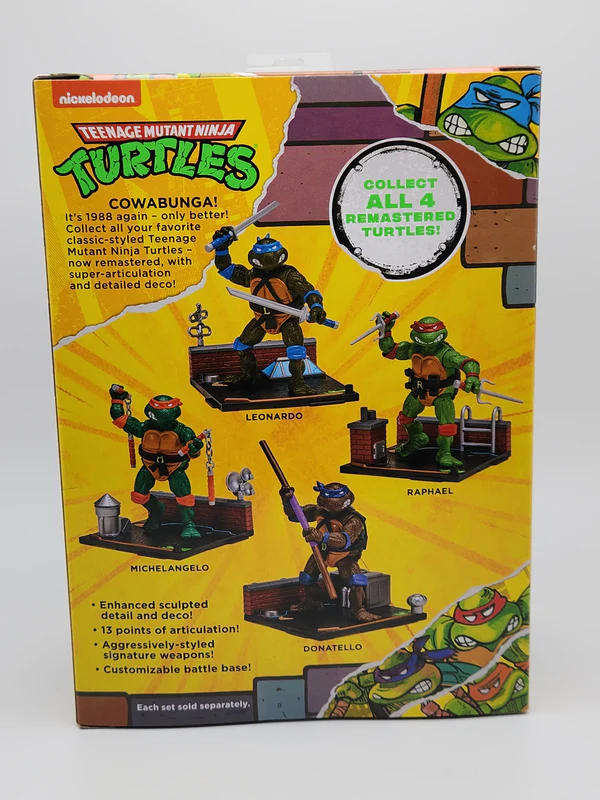 RAPHAEL Teenage Mutant Ninja Turtles 1988 Remastered Walmart Exclusive TMNT vintage STYLE Playmates