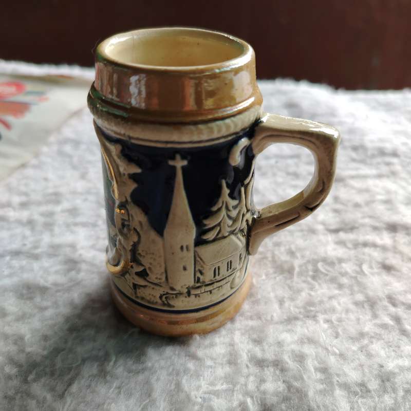 Vintage Ceramic Mini Beer Stein
