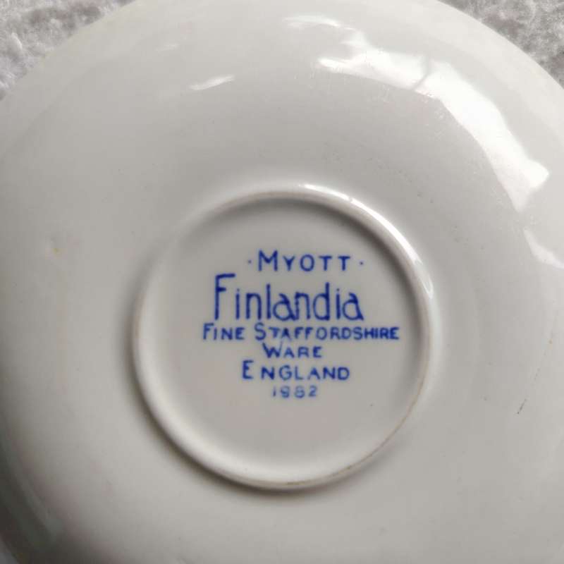 Vintage Myott Finlandia Saucer