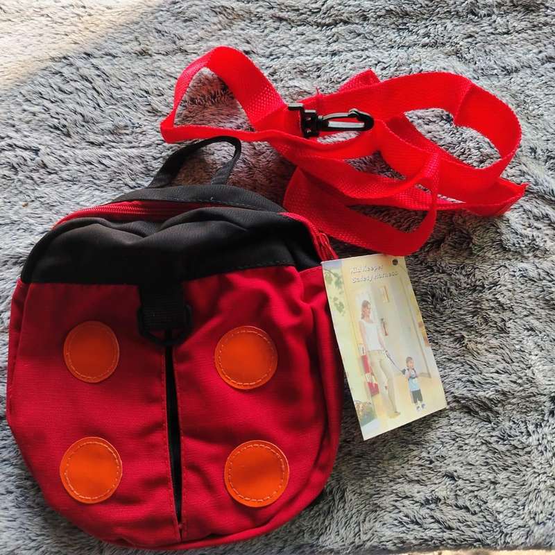 Ladybug Kids Safety Harness And Backpack