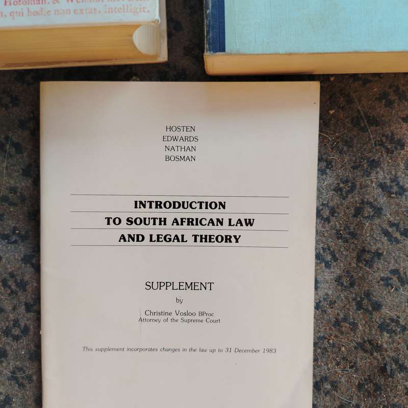 LAW BOOKS