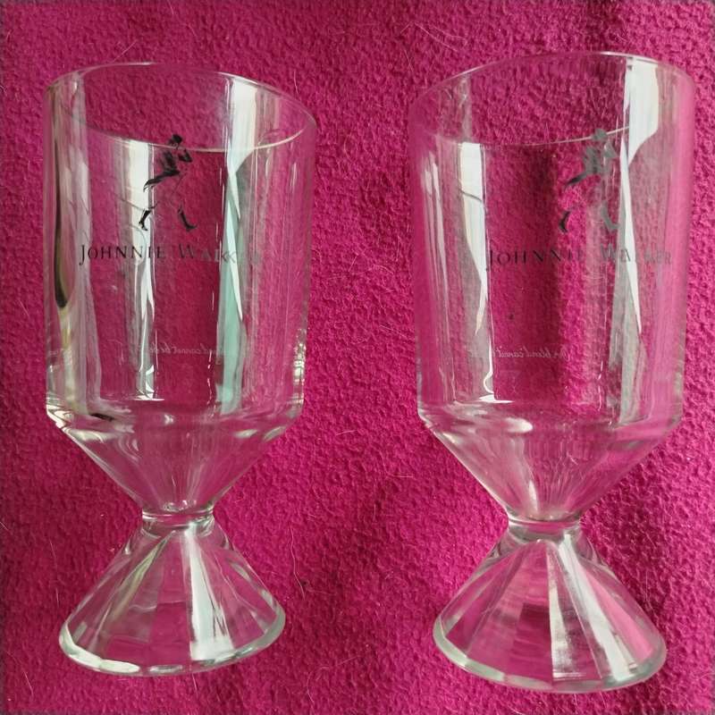 JOHNNIE WALKER CHALICE GLASSES