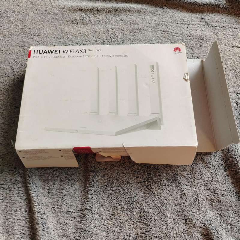Huawei AX3 AX3000 (WS7100) Dual Band Wi-Fi Router, Dual-core Wi-Fi 6 Plus Revolution
