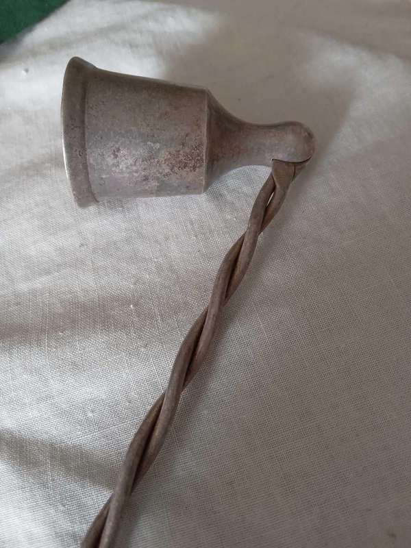 Antique Silver Plated Candle snuffer