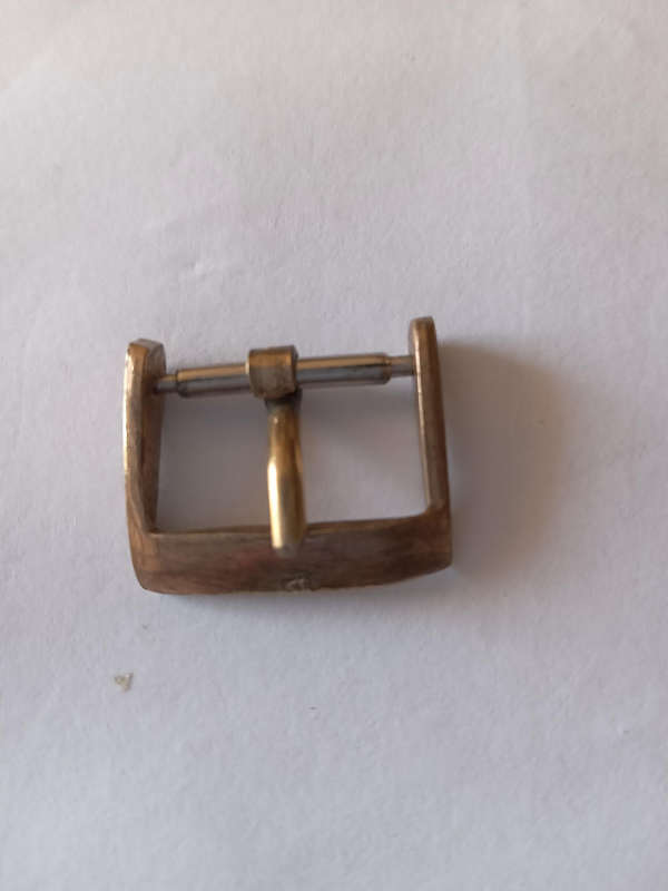 Vintage 10kt Gold Buckle For Watch Strap - (Scrap)