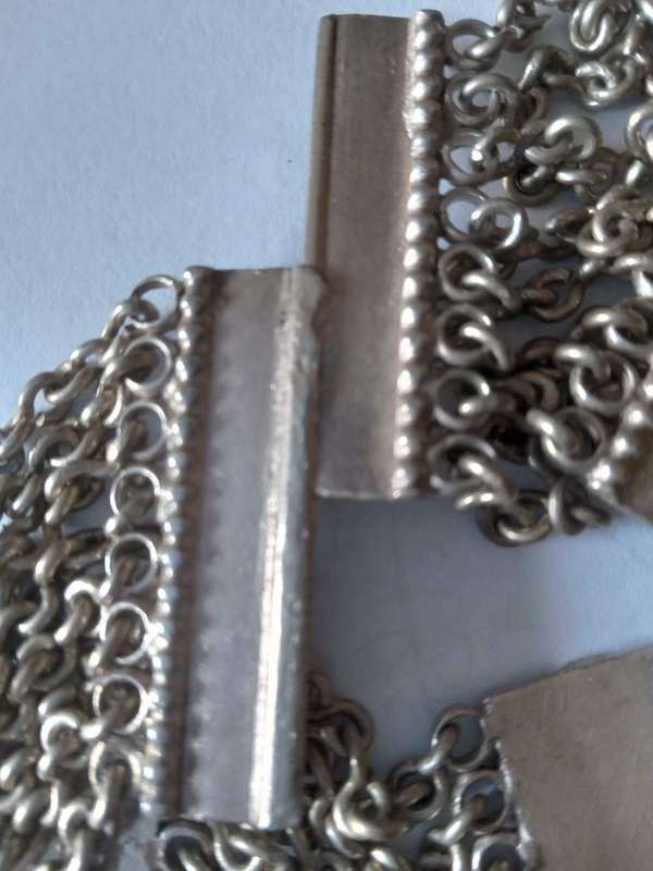 Vintage Silver Chain Bracelet