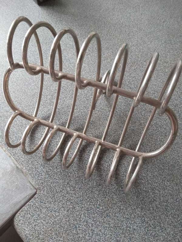 Vintage Electro Plated Silver Toast Rack