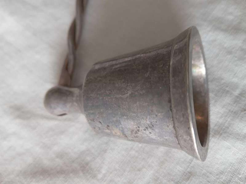 Antique Silver Plated Candle snuffer