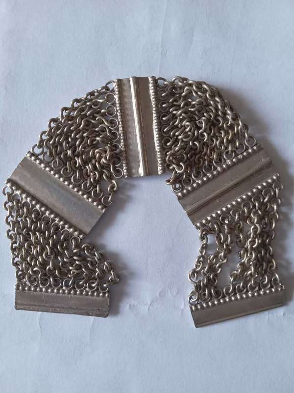 Vintage Silver Chain Bracelet