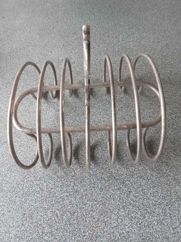 Vintage Electro Plated Silver Toast Rack