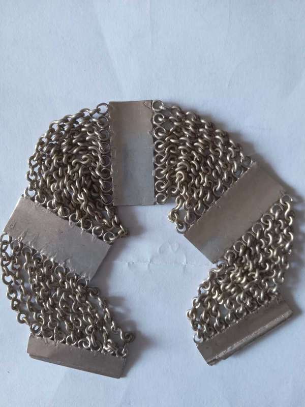 Vintage Silver Chain Bracelet