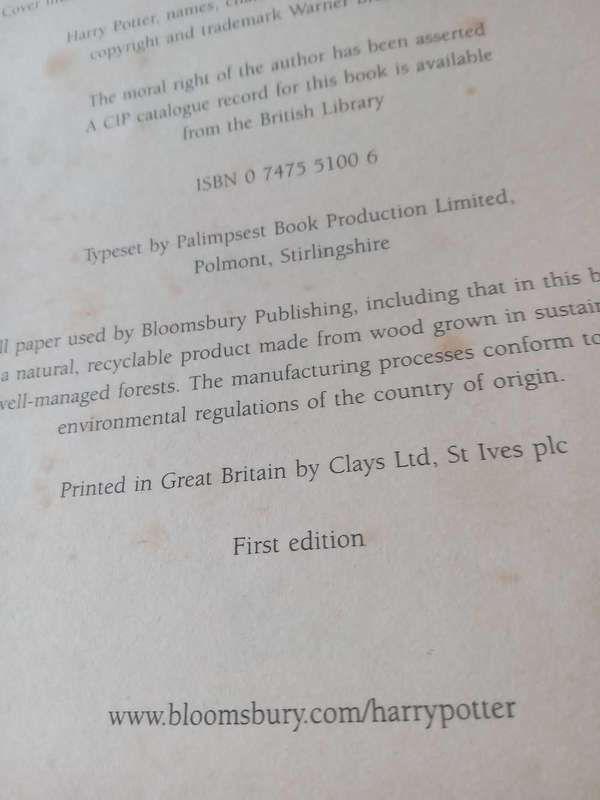 Rare Harry Potter And The Order Of The Phoenix - (First Edition)
