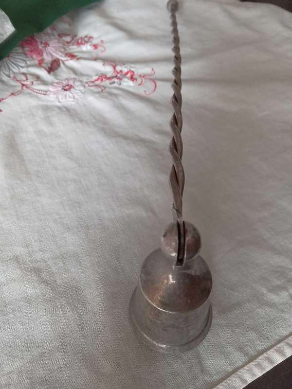 Antique Silver Plated Candle snuffer