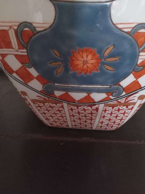 Large 20thC Chinese Porcelain Storage/Ginger Jar - ( COLLECTION ONLY)