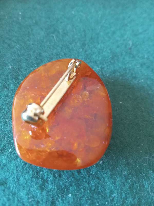 Beautiful Amber Brooch