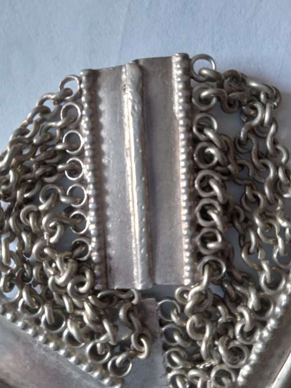 Vintage Silver Chain Bracelet