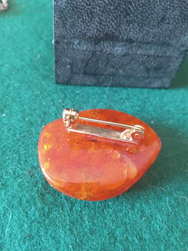 Beautiful Amber Brooch