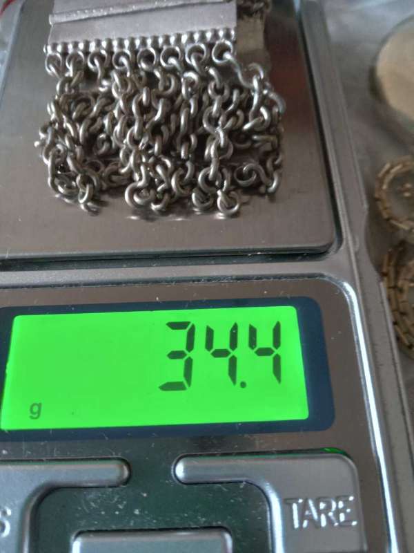 Vintage Silver Chain Bracelet