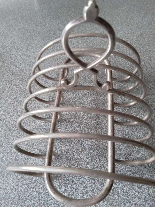 Vintage Electro Plated Silver Toast Rack