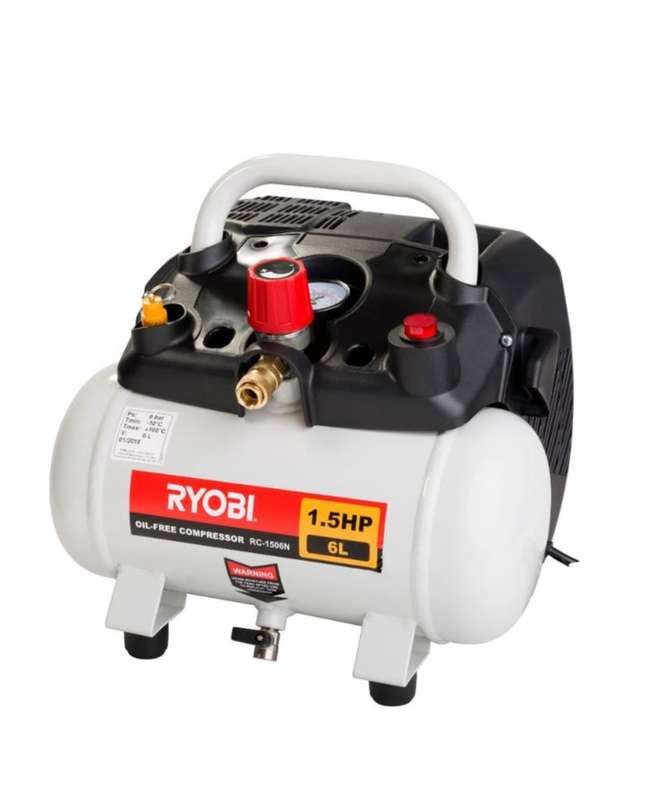 Steco Sc-2055k - 50l Air Compressor 2hp - 5pcs Kit
