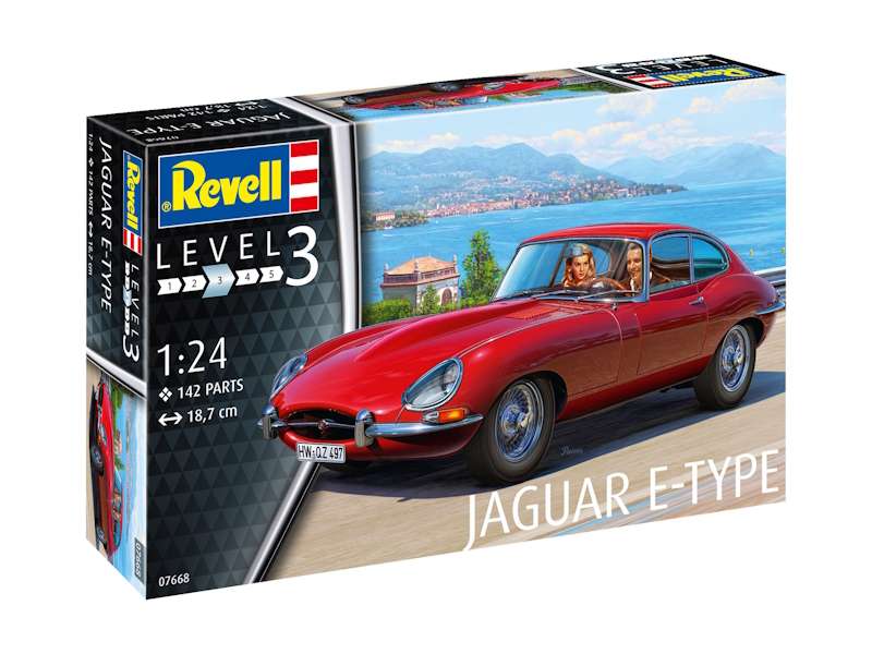 Revell  1:24 Jaguar E-Type (Coupe)
