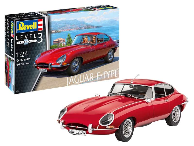 Revell  1:24 Jaguar E-Type (Coupe)