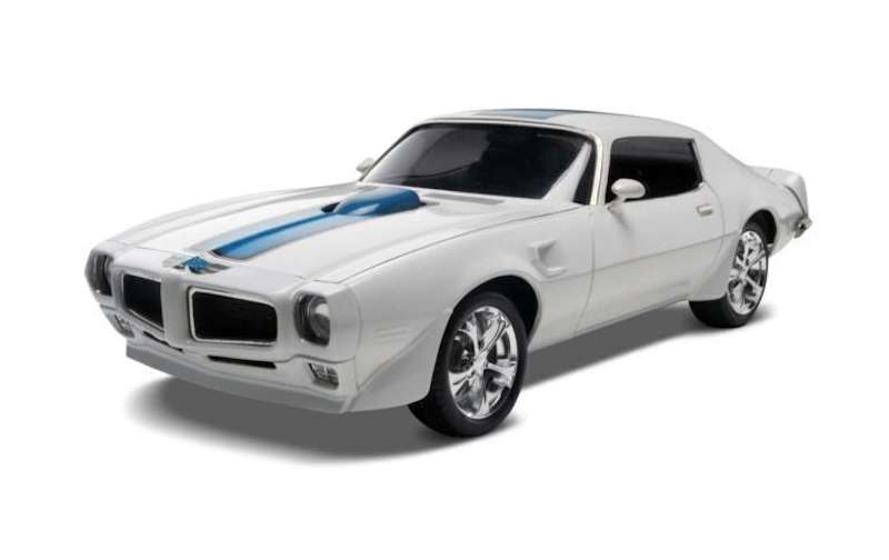 Welly  1:18 1972 Pontiac Firebird Trans Am  White/Blue