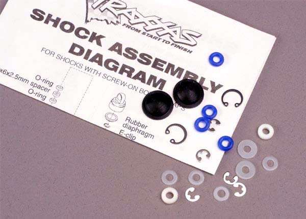 Traxxas - Shock Rebuild Kit (for 2 Shocks)