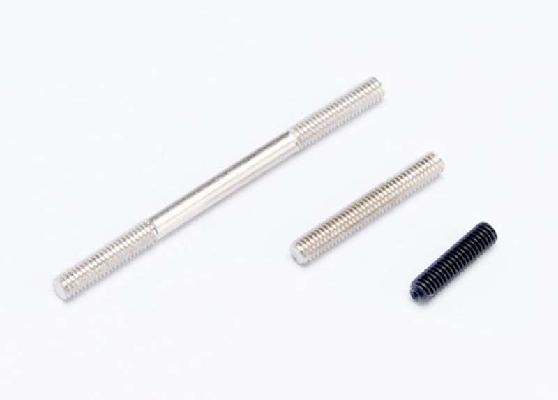 Traxxas  3mm Threaded rods (includes 1 each of 20mm, 25mm, 44mm)