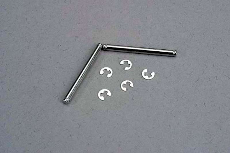 Traxxas - Suspension Pins, 2.5x31.5mm w/ E-Clips