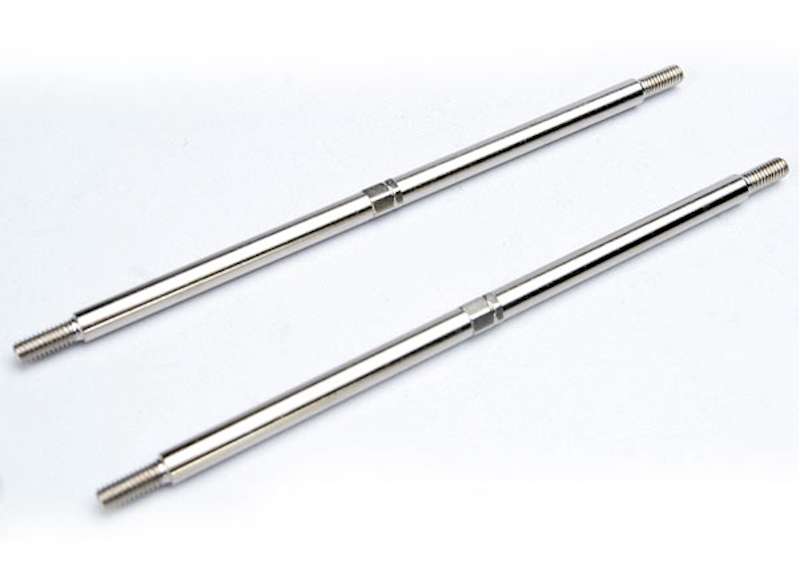 Traxxas - Turnbuckles, toe links (5mm steel) rear (2)