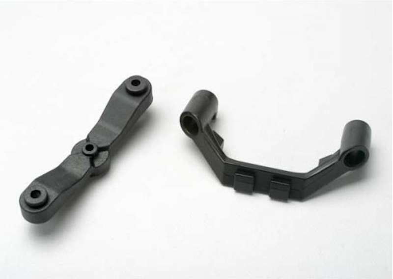 Traxxas - Steering arm mount/ steering stop (lower hunge pin retainer)