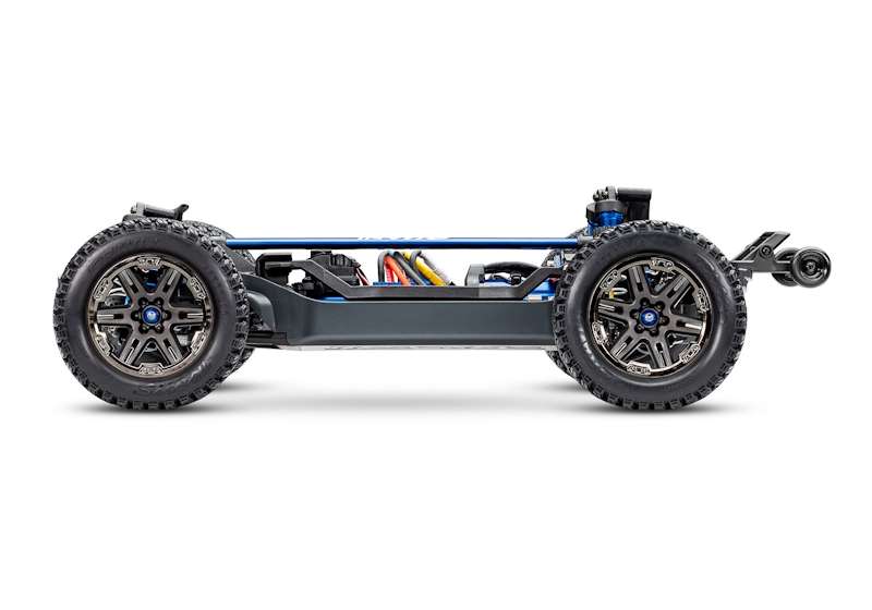 Traxxas  Rustler 4X4 Ultimate : 1/10 Scale Brushless Stadium Truck  Blue