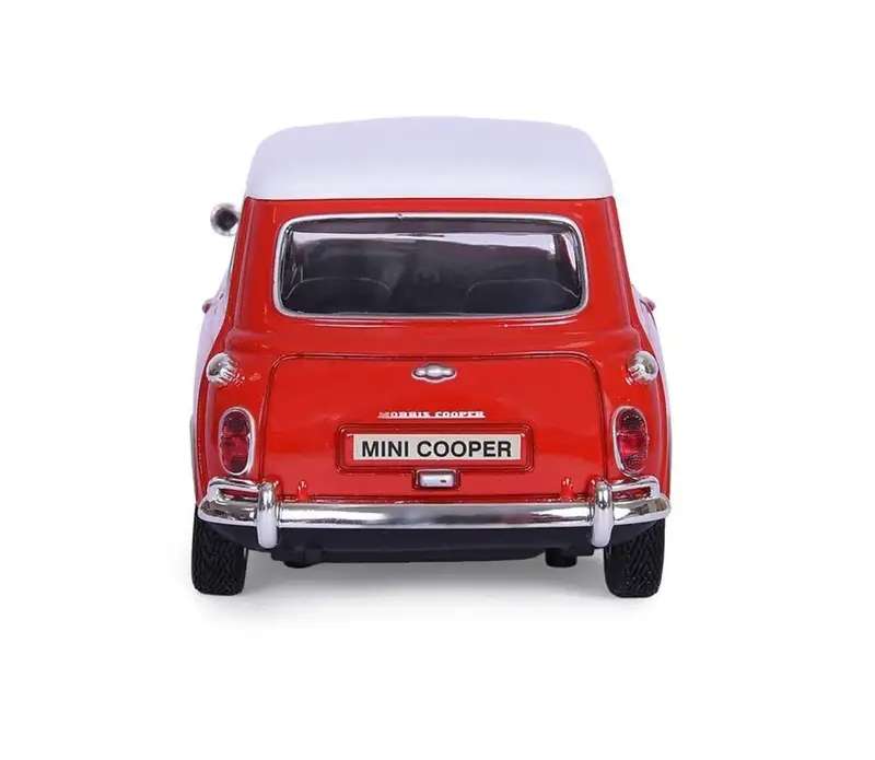 Motormax - 1:18 Morris Mini Cooper 1961 - 67, Red