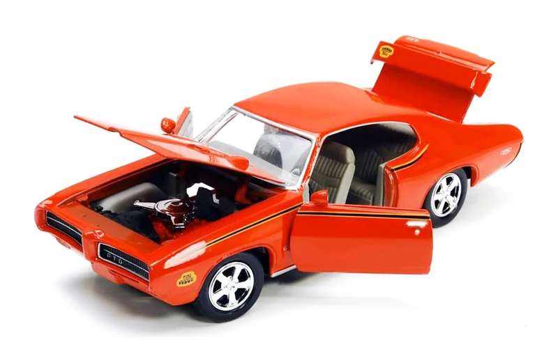 Motormax - 1:18 1969 Pontiac GTO Judge - Orange