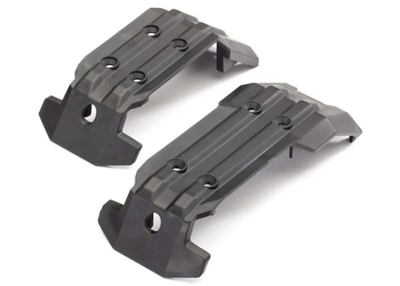 Traxxas - Skidplate, front (1), rear (1)