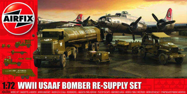 AIRFIX - 1:72 WWII USAF 8th Bomber Re-Supply Set