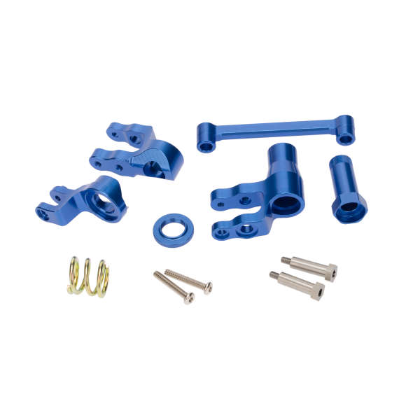 Hobby Details - Traxxas MAXX Aluminum Steering Bellcrank Set - Blue