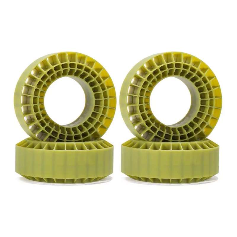 Hobby Details  Silica Gel Anti Foam Inserts, fits 1.9 Tires (108x42mm)(4pcs)  Green