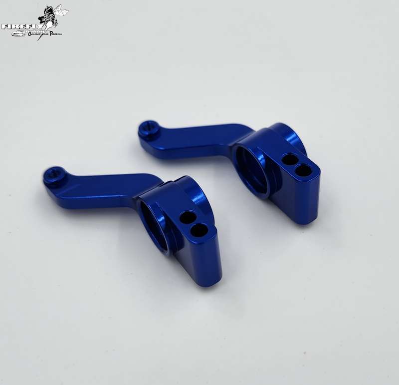 Hobby Details - Aluminum Rear Stub Axle Carriers for Slash 4x4