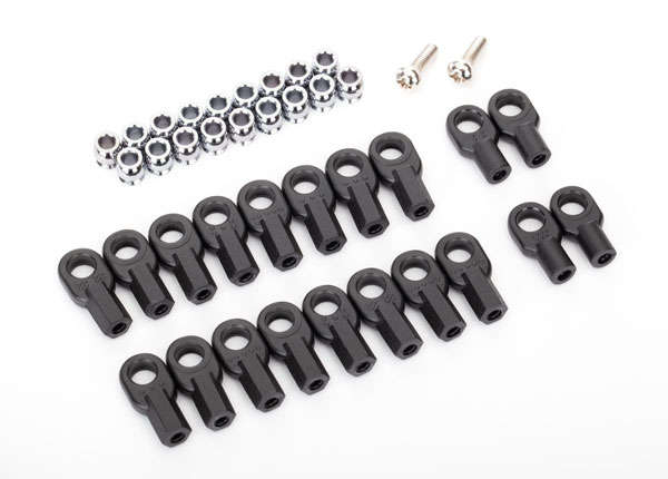 Traxxas - Rod ends (16 long & 4 short)/ hollow ball connectors (18)