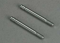 Traxxas - Shock shafts chrome (29mm)(2)
