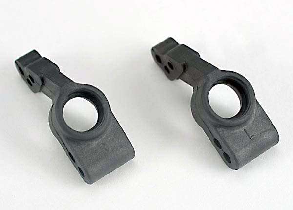Traxxas - Stub axle carriers, rear (1.5 deg toe in)(l&r)