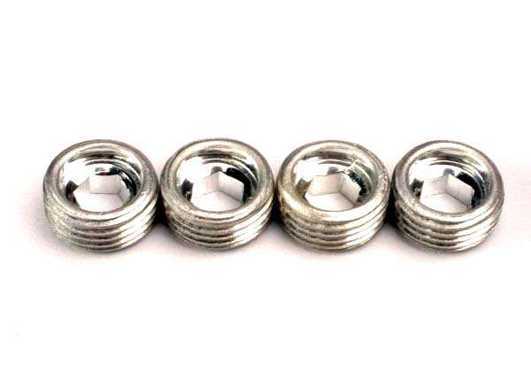 Traxxas - Aluminium caps (pivot balls)(4)