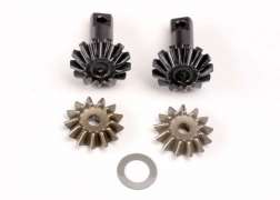 Traxxas - Diff gear set : 13-T output gear shafts (2),