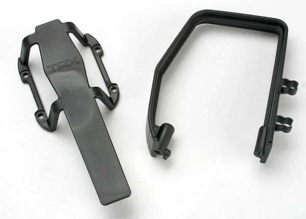 Traxxas - Roll Hoop, Transmission skid guard plastic