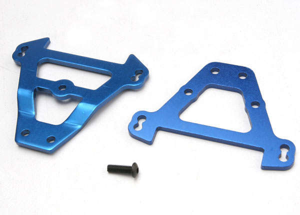 Traxxas - Bulkhead tie bars, front & rear, Aluminum